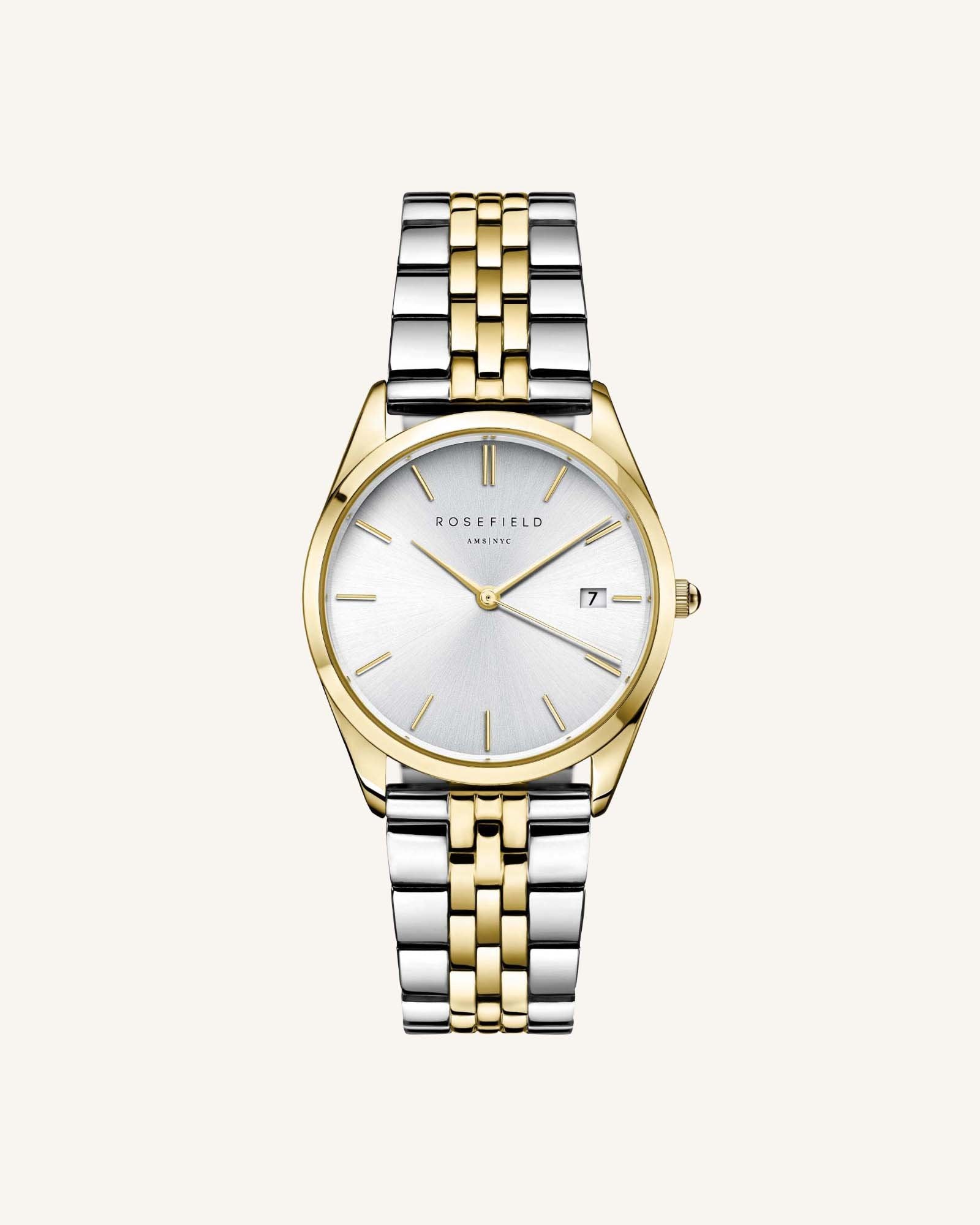 Rosefield Uhr Gold Silber Watches Rosefield Damenuhr Silber The