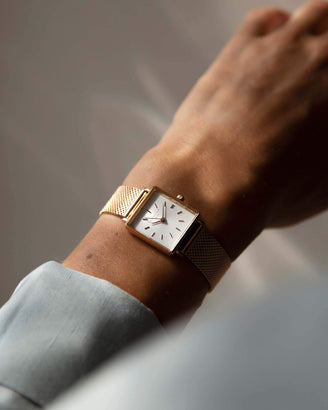 Boxy XS Rose Gold Mesh leftcolumn