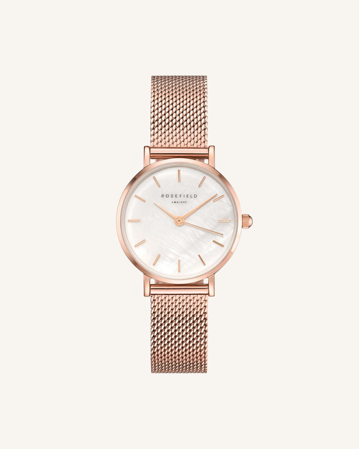 Mesh Rose gold Strap leftcolumn