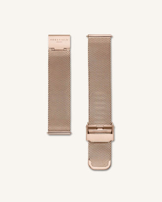 Mesh Rose gold Strap leftcolumn