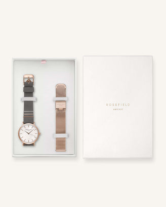 West Village Grey + Strap Gift Set leftcolumn