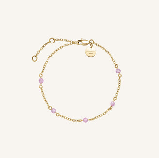 Pink Stone Bracelet leftcolumn