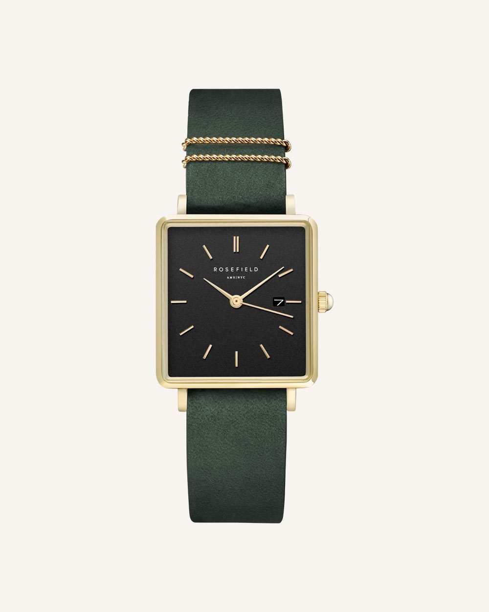 Forest Green Gold Strap leftcolumn