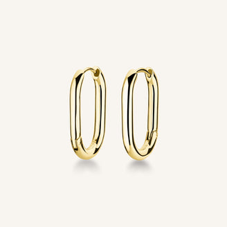 Oval Hoops Gold leftcolumn