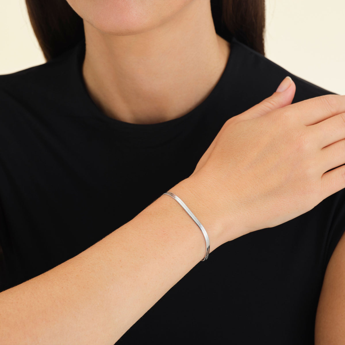 Snake Bracelet Silver leftcolumn