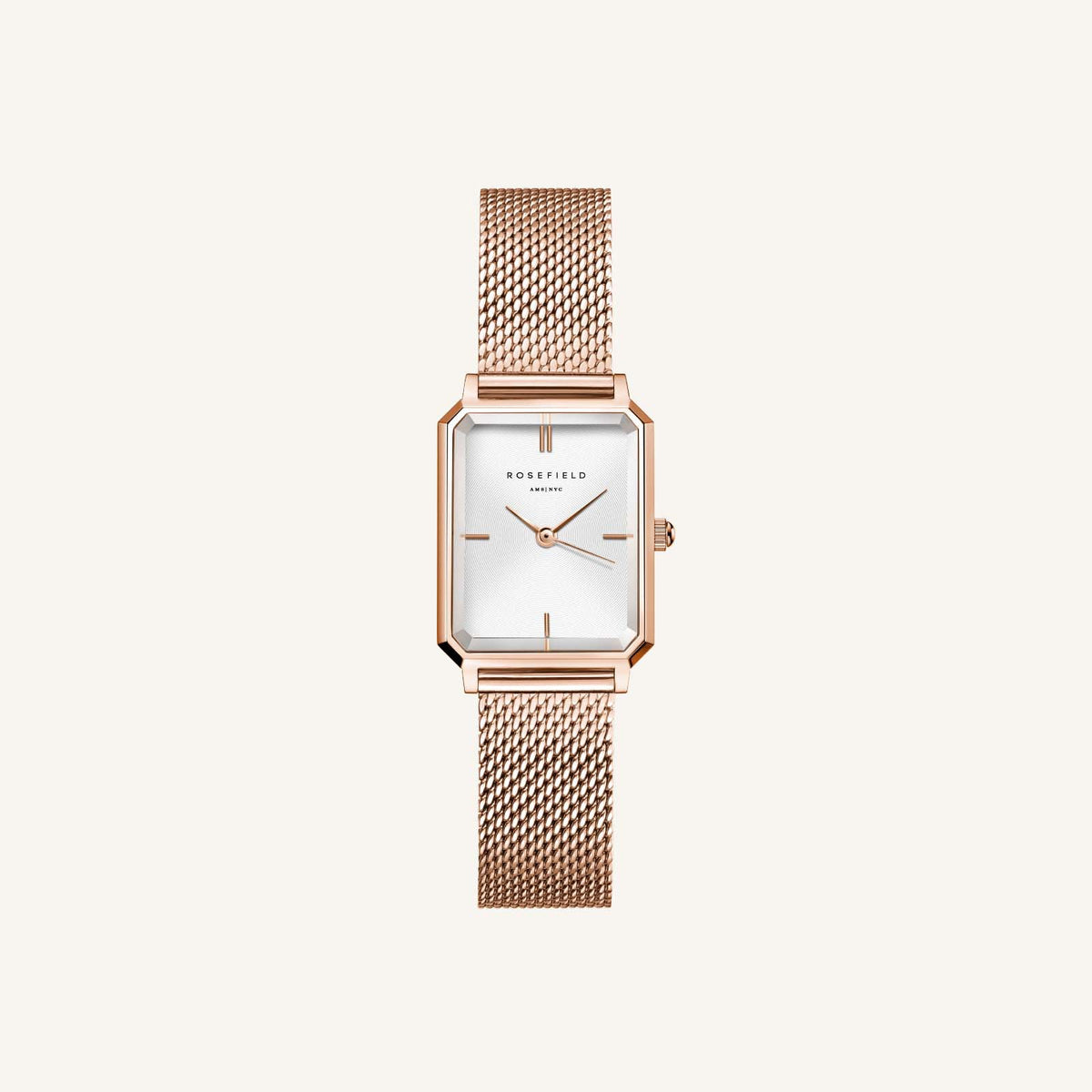 Octagon XS Mesh Rose Gold leftcolumn