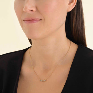 5 Stone Necklace Blue leftcolumn