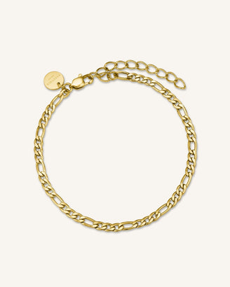 Figaro Bracelet Gold leftcolumn