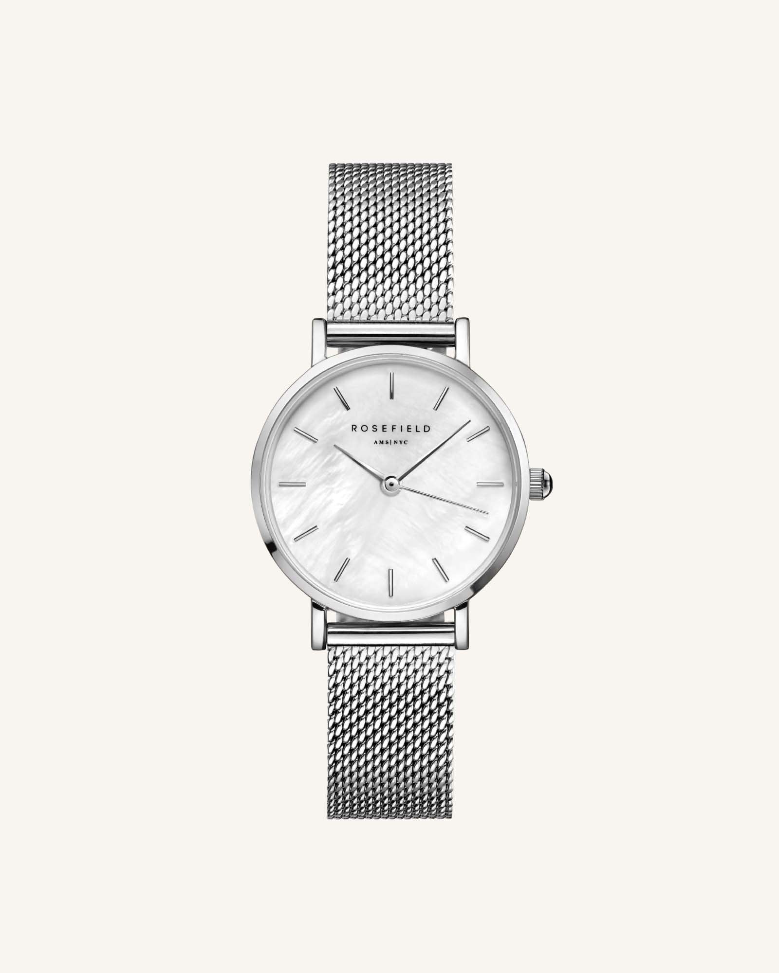 Rosefield silver watch discount
