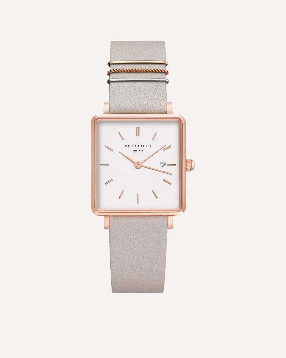 Cool Grey Rose gold Strap leftcolumn