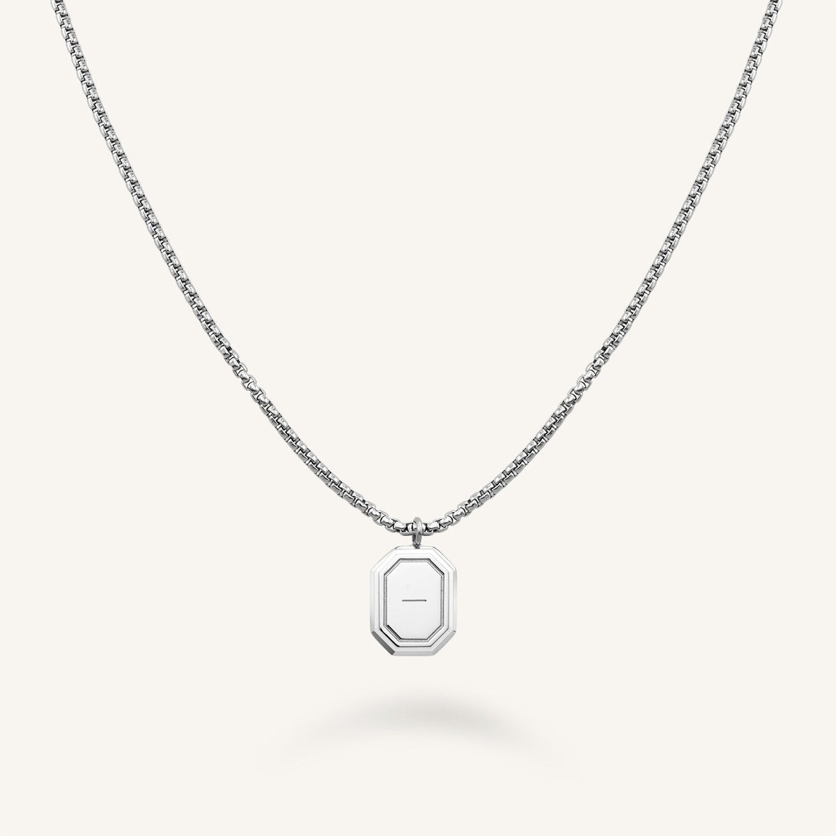 Octagon Enamel Necklace JNOCS-J853,leftcolumn