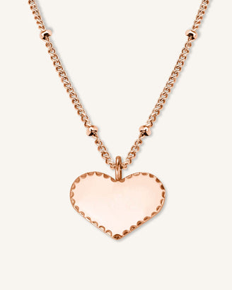 Single Heart Necklace JNIHG-J505,leftcolumn,