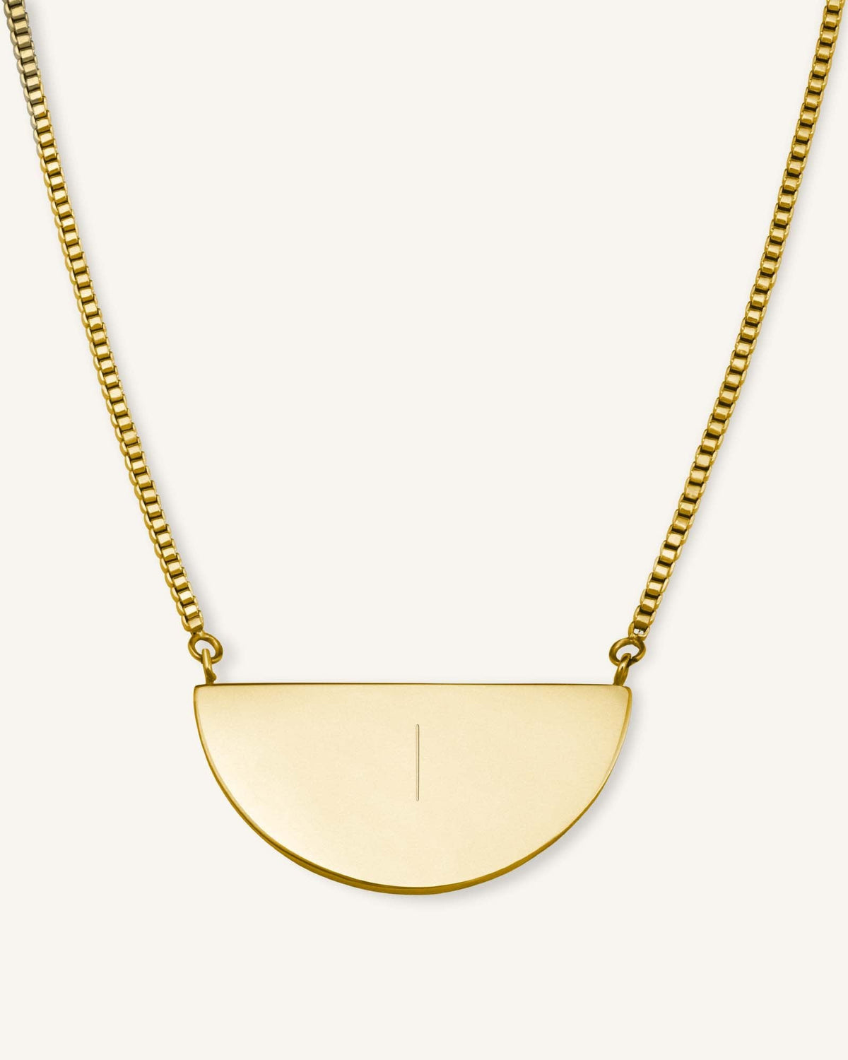 Half Moon Necklace JRINMG-J109,leftcolumn,