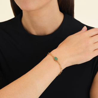 Geometric Gemstone Bracelet JBGGG-J662,leftcolumn,