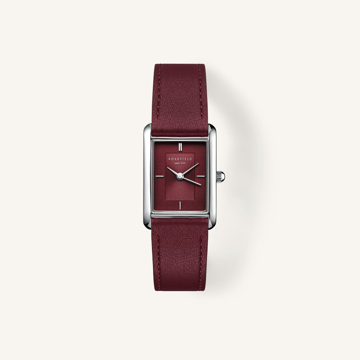 Burgundy Leather Strap leftcolumn