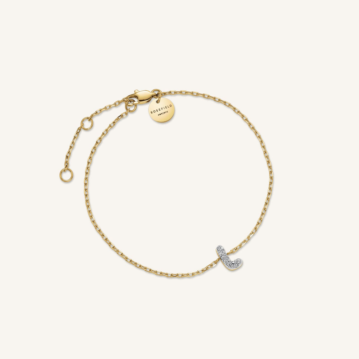 Crystal Letter L Bracelet leftcolumn