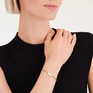 Oval Baguette Bracelet JBOBG-J1151, leftcolumn