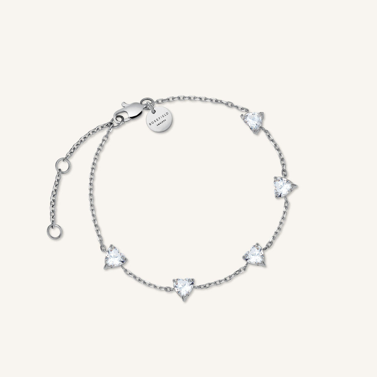 Row Hearts Bracelet JBRHG-J1013,leftcolumn,
