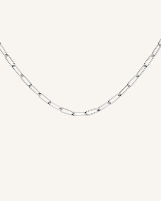 Rectangular Chain Necklace JNRCG-J564,leftcolumn