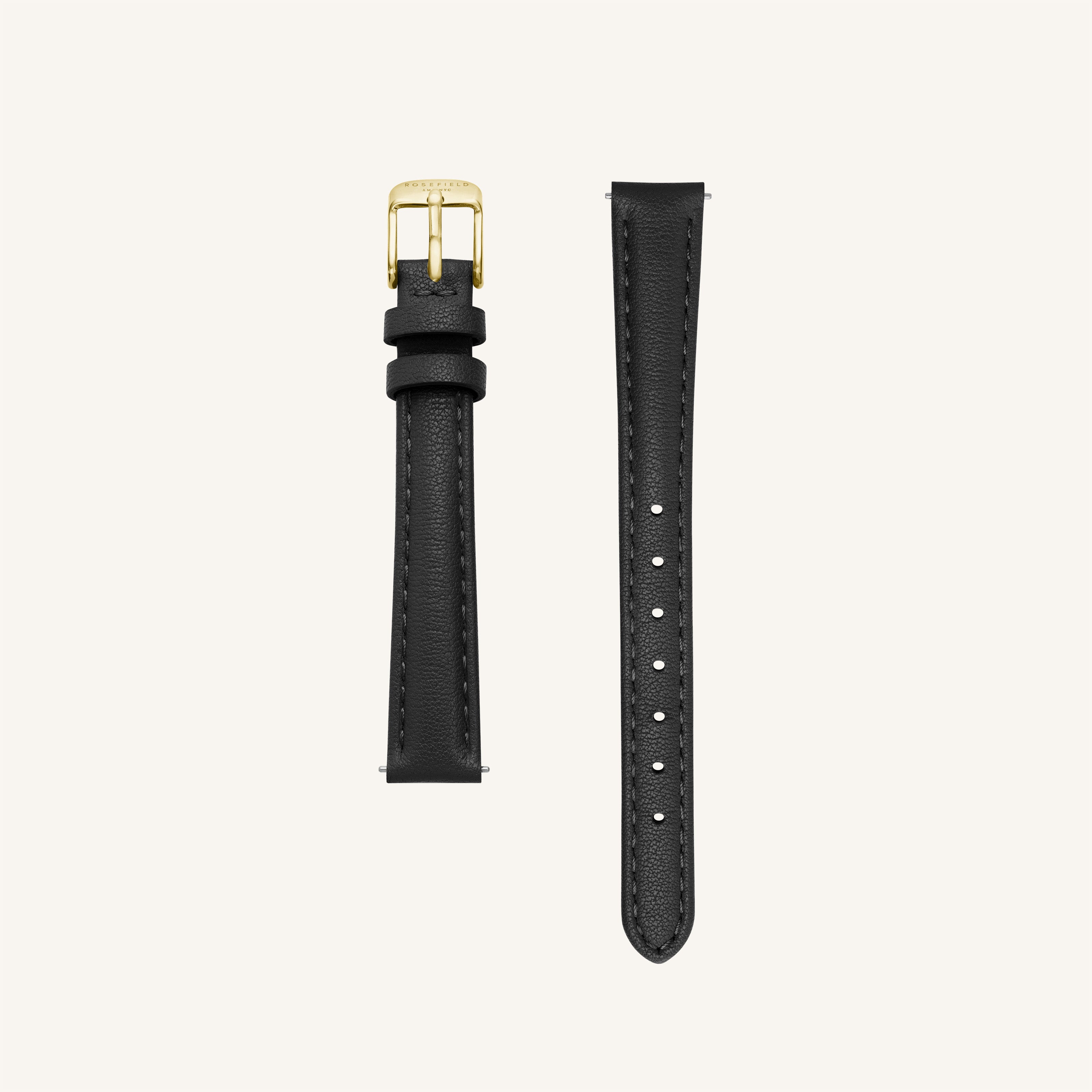Rosefield Octagon Xs Leather Watch Strap