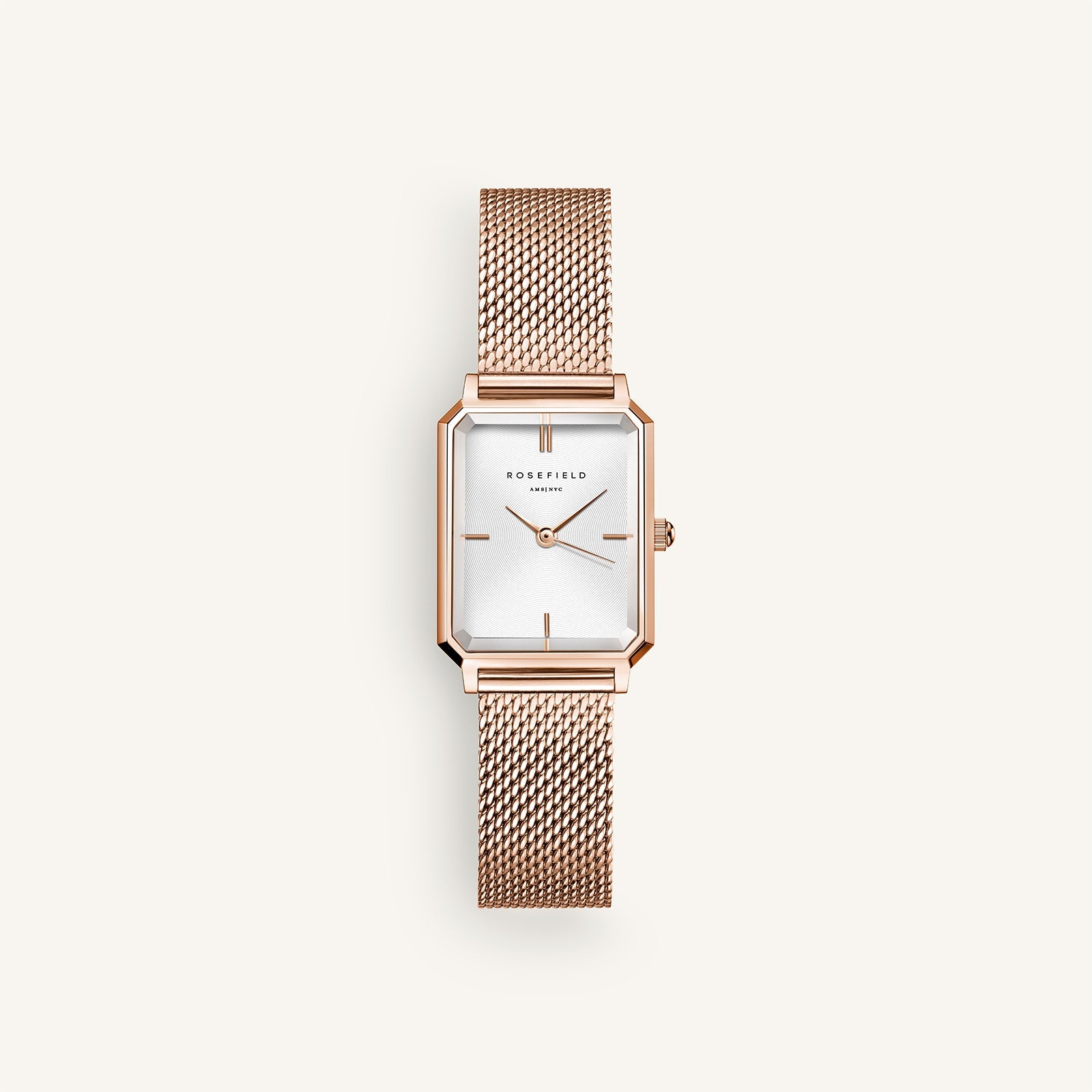 The Octagon XS Mesh Rose Gold| Rosefield Official – Rosefield