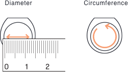 <p>What do you need:<br/>- a ruler.<br/>- your ring or the ring of the person you are buying for.</p><p>Measure the inner diameter of the ring and round up to the nearest mm within the table. The inner diameter of the ring is the size of the straight line from one side to the opposite side. The number of mm is your ring size. See the table above to check which size you have.</p> <p>What do you need:<br/>- a ruler.<br/>- your ring or the ring of the person you are buying for.</p><p>Measure the inner diameter of the ring and round up to the nearest mm within the table. The inner diameter of the ring is the size of the straight line from one side to the opposite side. The number of mm is your ring size. See the table above to check which size you have.</p>