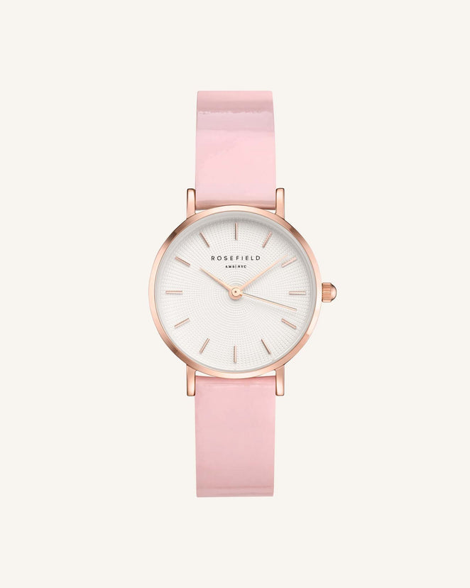 pink watch strap Rosefield, rightcolumn