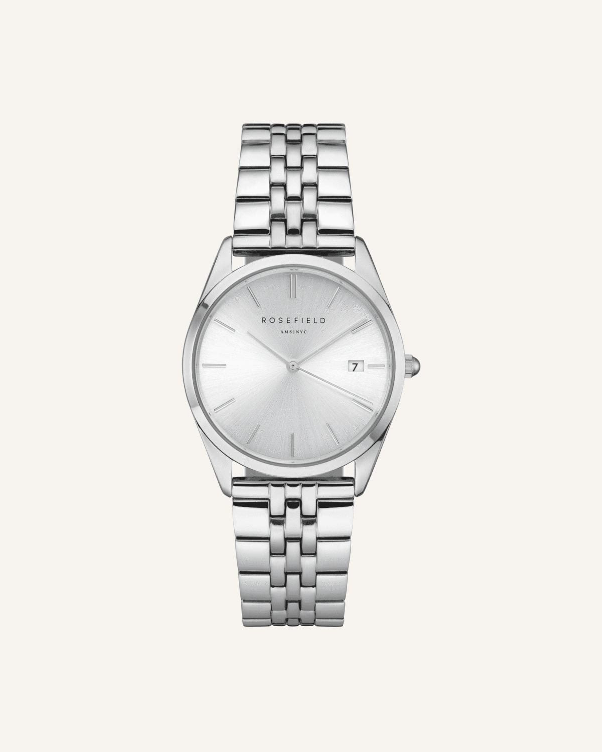 silver watch strap Rosefield, rightcolumn