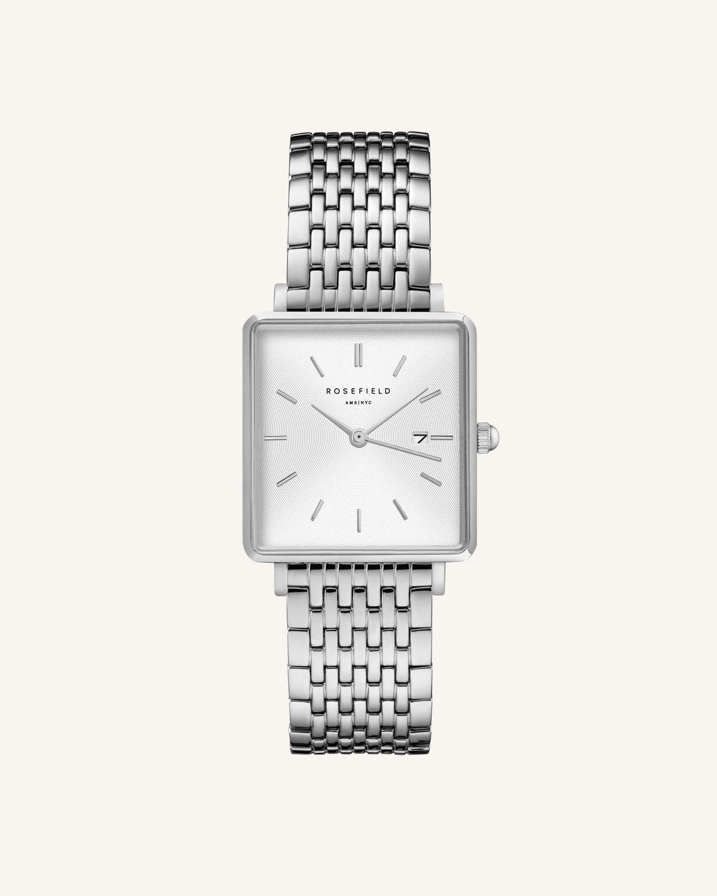 silver watch strap Rosefield, rightcolumn