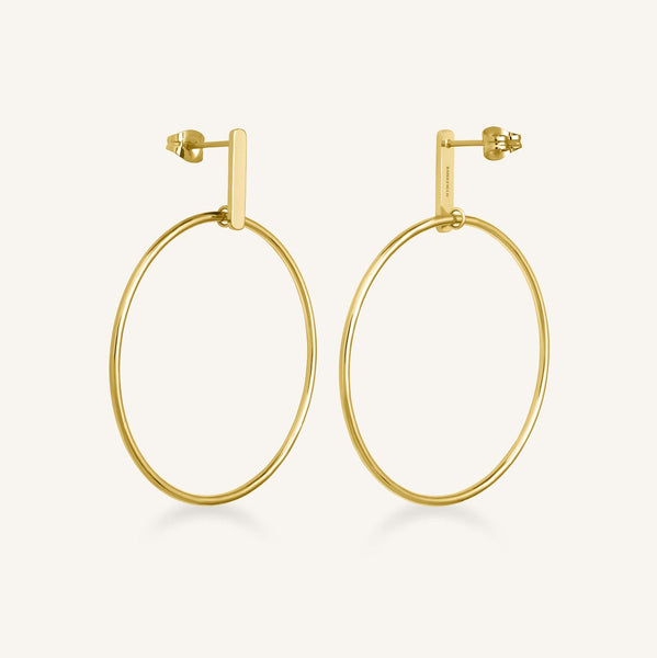 [wingbling] 14K Gold☆Rooney's one-touch ring Earrings 0008594_grande.jpg?v=1722951242