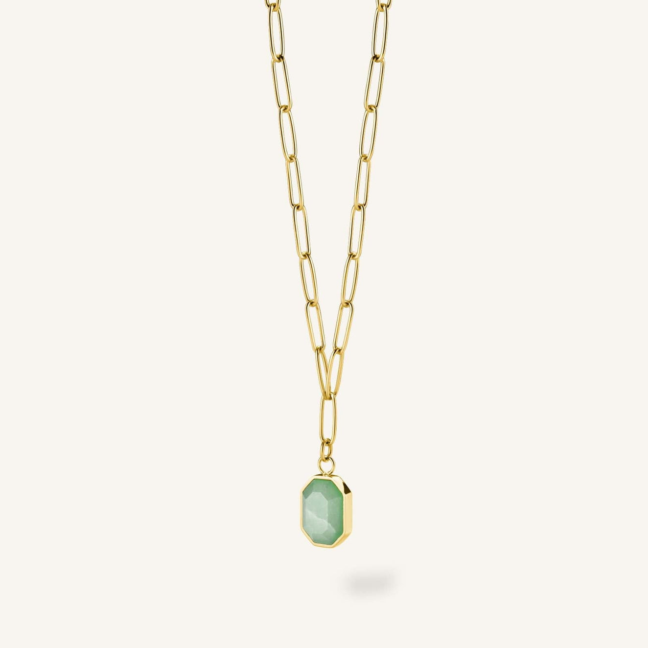 Geometric Gemstone Necklace | Rosefield Official