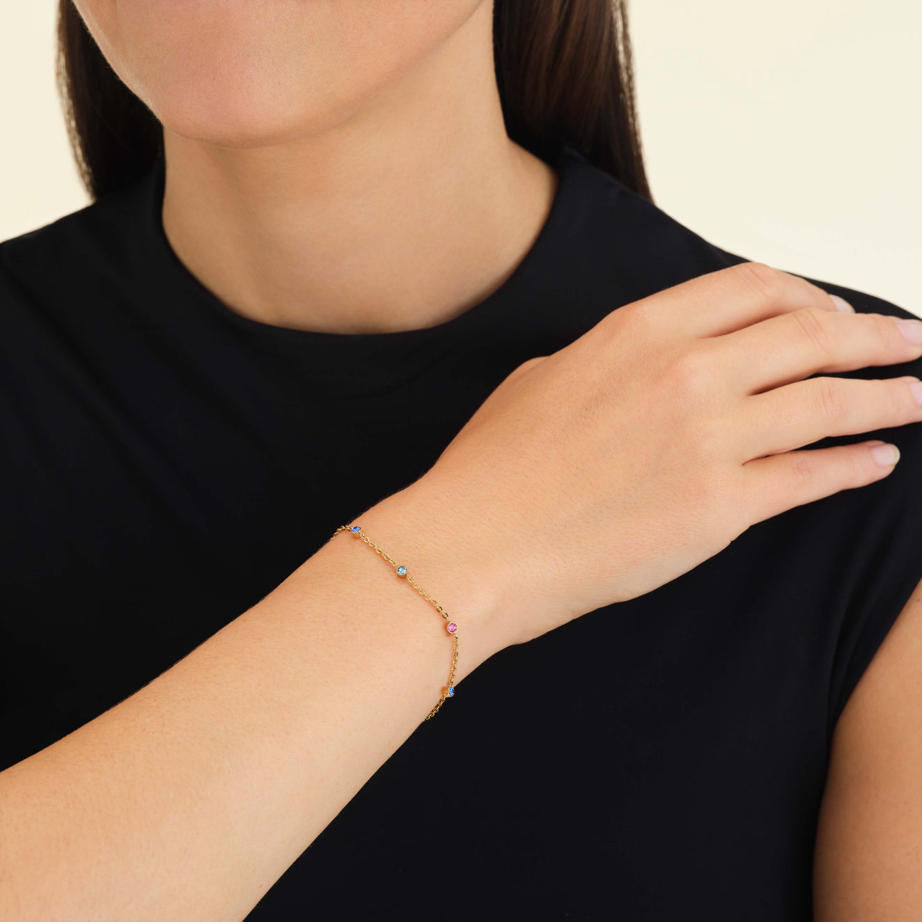 5 Birthstone Bracelet | Rosefield Official