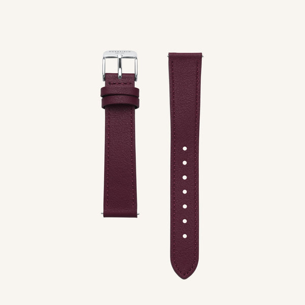 Burgundy Leather Strap | Rosefield Official