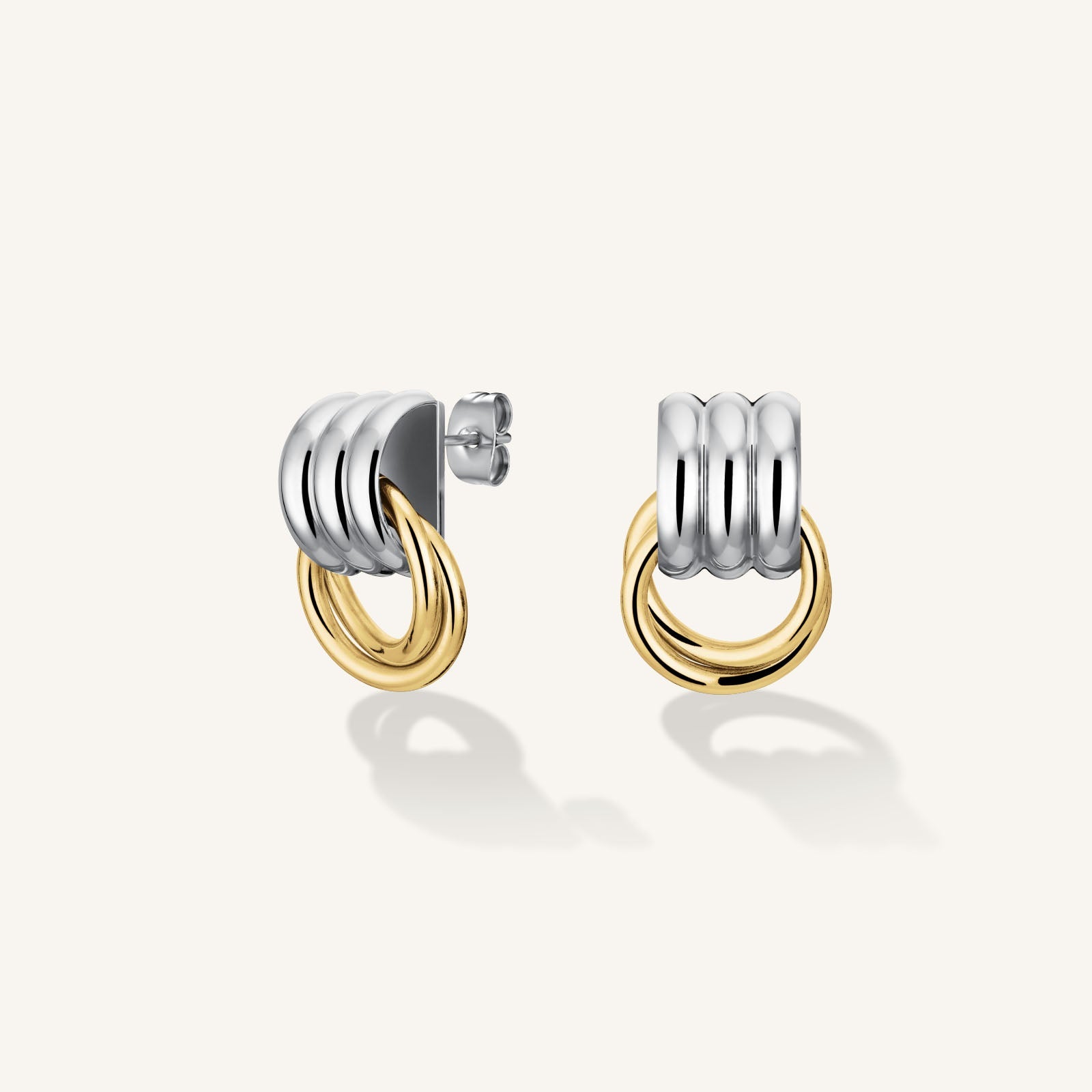 Orecchini Rosefield Jshg Color Oro – Eleganti E Minimal Per Ogni Occasione - 5