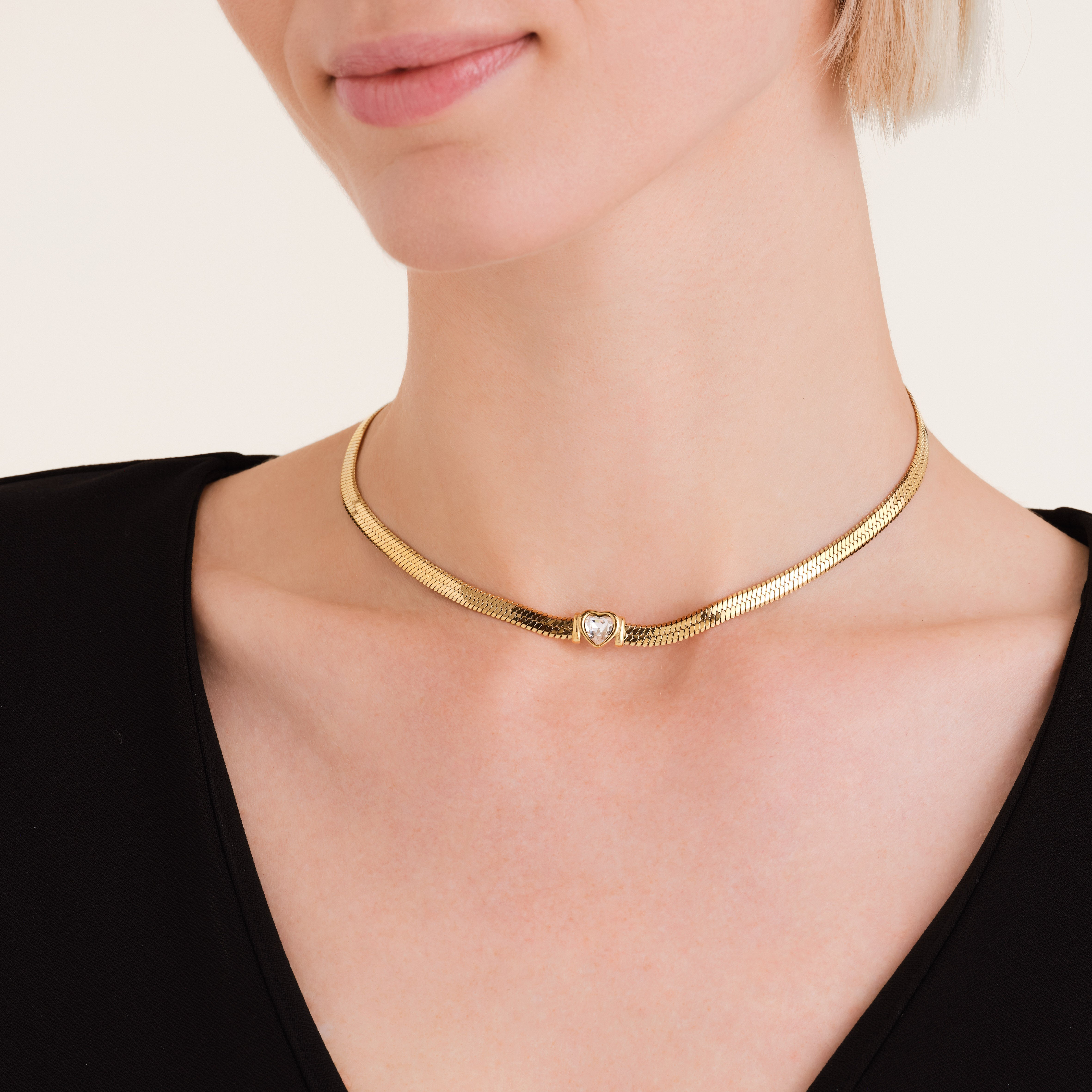 Snake Heart Choker | Rosefield Official