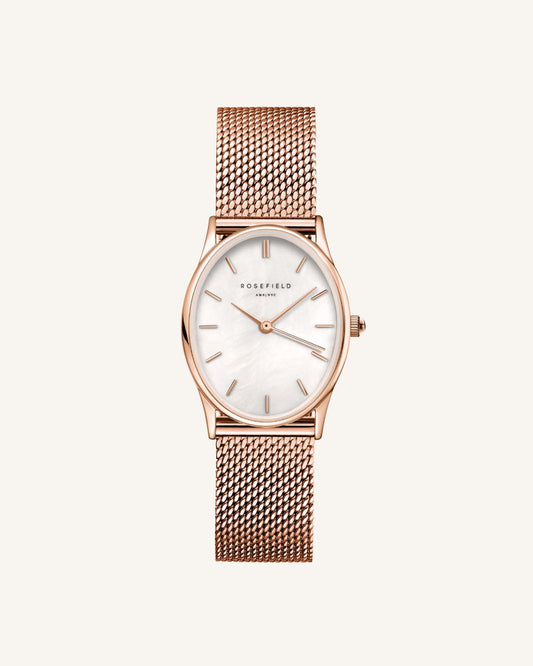 Oval Pearl Rose Gold