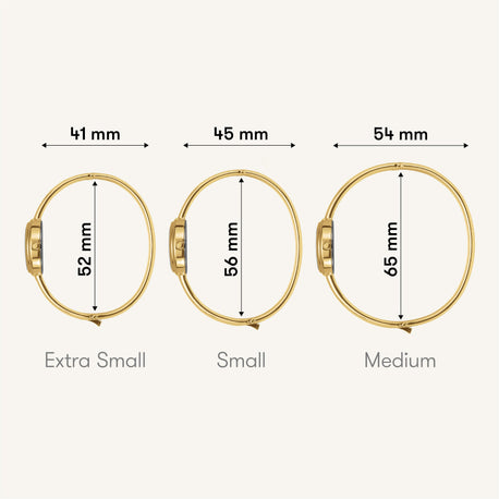 Bangle watch size guide